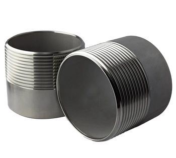 Welding nipple 2" stainless 316L