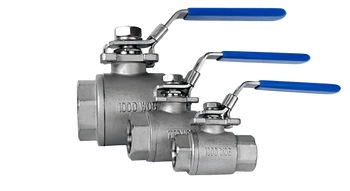 1/2'' Ball Valve | 2-Piece | Stainless Steel 316L