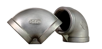 Threaded Elbow 2''| F/F | 90° | stainless steel 316