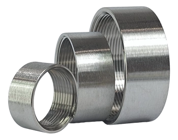 Coupling type G 3/8'' | DN 10| stainless 316| short