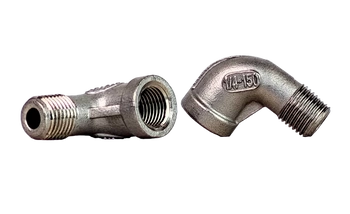 Threaded Elbow 1/4''| M/F | 90° | stainless steel 316