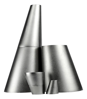 Reducer excentric 26,9/21,3x2 stainless 316L