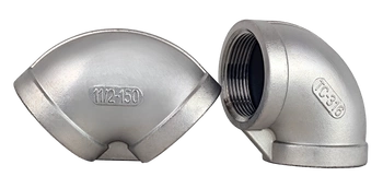 Threaded Elbow 1 1/2''| F/F | 90° | stainless steel 316