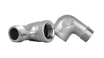 Threaded Elbow 3/4''| M/F | 90° | stainless steel 316