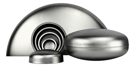 End cup 56x3 stainless 304L