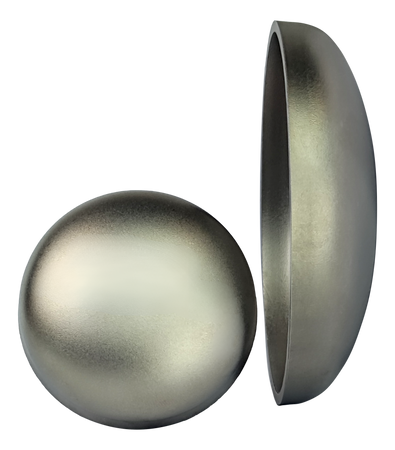 End cup 48,3x2 stainless 304L