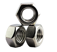Hexagon nut M8 stainless 316