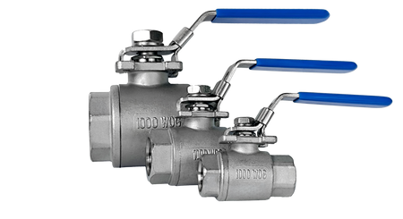 3/8'' Ball Valve | 2-Piece | Stainless Steel 316L