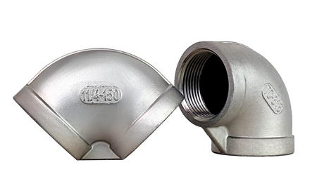 Threaded Elbow 1 1/4''| F/F | 90° | stainless steel 316