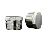 Hexagonal plug 1'' 316 | stainless A4