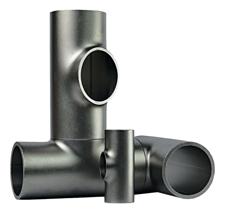 Tee short 114,3x2 stainless 316L