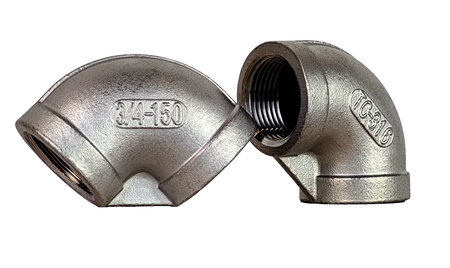 Threaded Elbow 3/4''| F/F | 90° | stainless steel 316