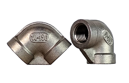 Threaded Elbow 1/4''| F/F | 90° | stainless steel 316