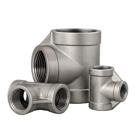 Threaded Tee 1 1/4'' | stainless steel 316