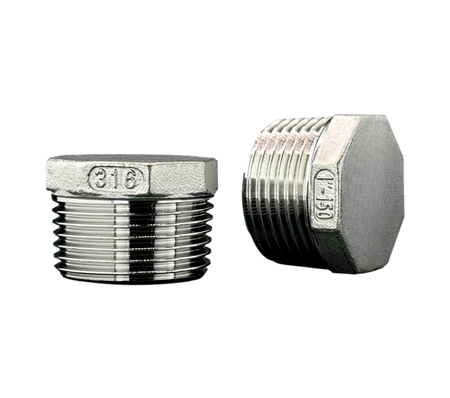 Hexagonal plug 1'' 316 | stainless A4