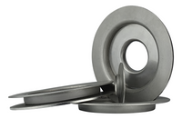Pressed collar 129x2 stainless 304L
