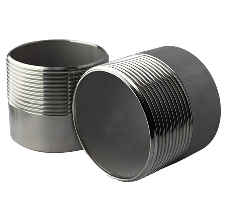 Nypel do wspawania 3/8'' nierdzewny 316L