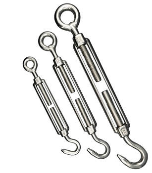 Śruba rzymska 5mm, oko-hak | 316 nierdzewny kwasoodporny